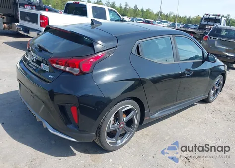 2019 Hyundai Veloster Turbo from USA, damaged, VIN KMHTH6AB5KU010488